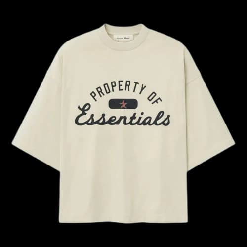 Fear of God Essentials x Astros Merch T-Shirt 'Sandstone'