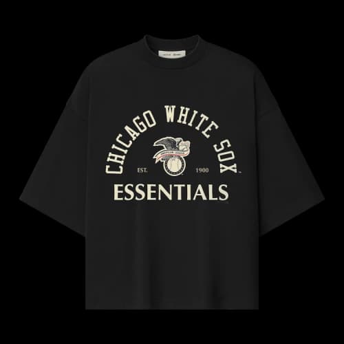 Fear of God Essentials White Sox American League Merch Tee 'Black'