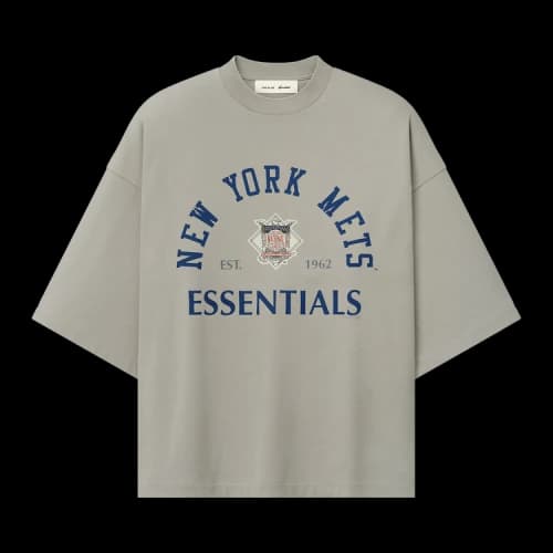 Fear of God Essentials Mets National League Merch Tee 'Seal'