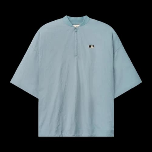 Fear of God Essentials MLB 3/4 Sleeve Pullover 'Stone Blue'