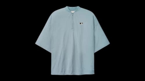 Fear of God Essentials MLB 3/4 Sleeve Pullover Stone Blue
