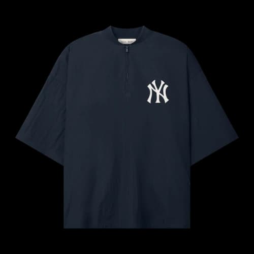 Fear of God Essentials Yankees 3/4 Sleeve Pullover 'Dark Sapphire'