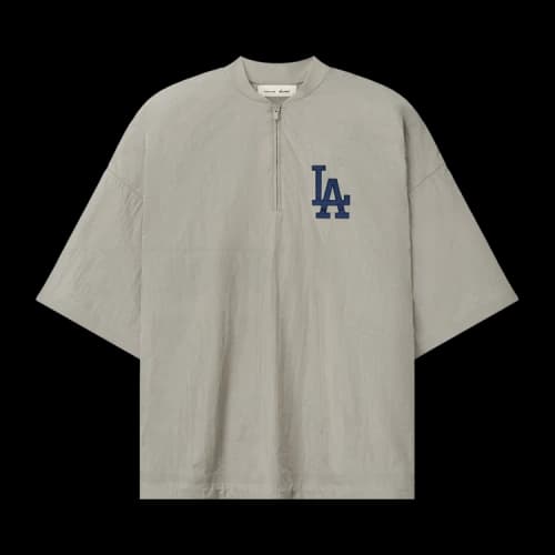 Fear of God Essentials Dodger 3/4 Sleeve Pullover 'Seal'