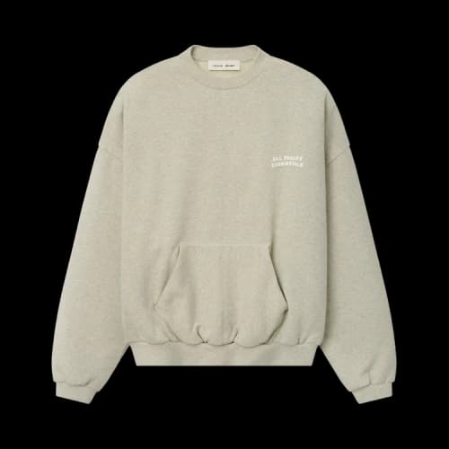 Fear of God Essentials 90s Sweatshirt 'Washed Vanilla Heather'