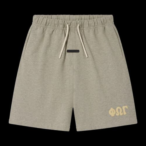 Fear of God Essentials 90s Jersey Sweatshort 'Seal Heather'