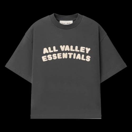 Fear of God Essentials Merch Tee Boxy Fit 'Iron Grey'