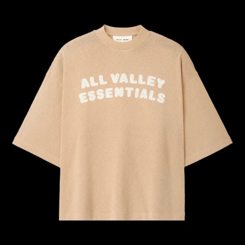 Fear of God Essentials Sport Mesh Merch Tee 'Ginger'