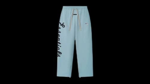 Fear of God Essentials MLB Relaxed Track Pant Stone Blue