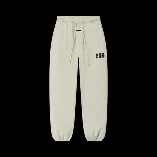Fear of God Essentials Classic Fleece Sweatpant 'Washed Vanilla Heather'
