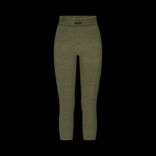 Fear of God Essentials Rib Knit Capri 'Moss'