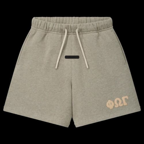 Fear of God Essentials Classic Sweatshort 'Seal Heather'
