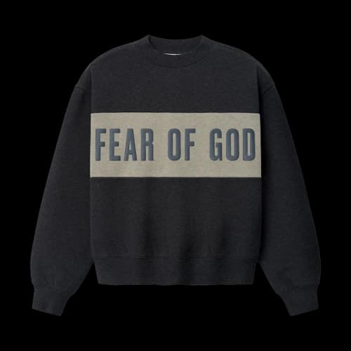 Fear of God Essentials Paneled Classic Sweatshirt 'Iron Grey'