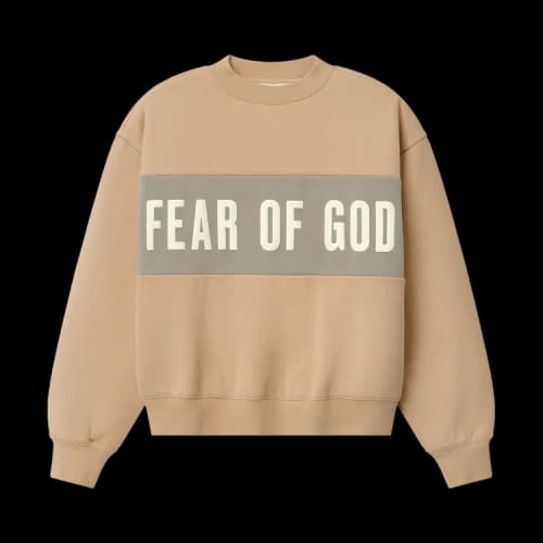 Fear of God Essentials Paneled Classic Sweatshirt 'Ginger'
