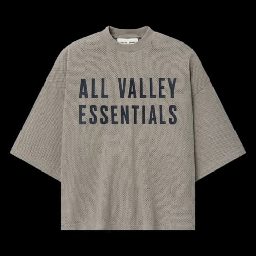 Fear of God Essentials Merch Tee Boxy Fit 'Seal'