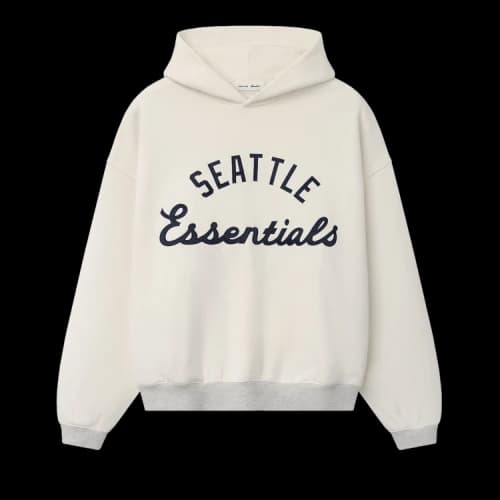 Fear of God Essentials Mariners Sport Hoodie 'Cream White'