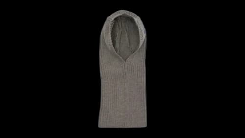 Needles Merino Wool Balaclava Grey