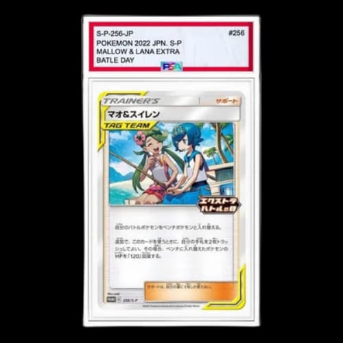 Pokemon S-P Promotional cards [S-P 256] 'Mallow & Lana Extra Battle Day: PROMO P'