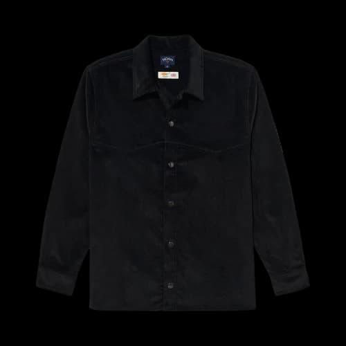 Noah Western Corduroy Shirt 'Black'