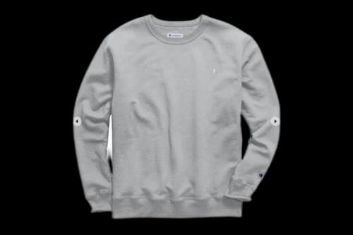 Champion Powerblend Crewneck Sweatshirt Oxford Gray