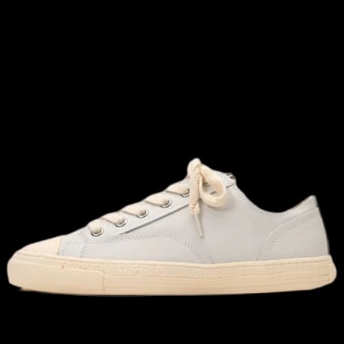 Maison MIHARA YASUHIRO PAST Sole 6 - Hole Leather Low-top Sneaker 'White'
