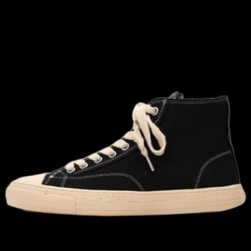 Maison MIHARA YASUHIRO PAST Sole Canvas High-top Sneaker 'Black'