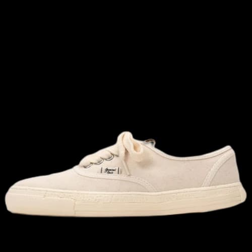 Maison MIHARA YASUHIRO PAST Sole 5 - Hole Canvas Low-top Sneaker 'White'
