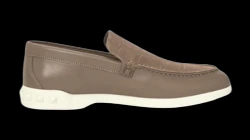 Valentino Slip-On Sneakers Brown