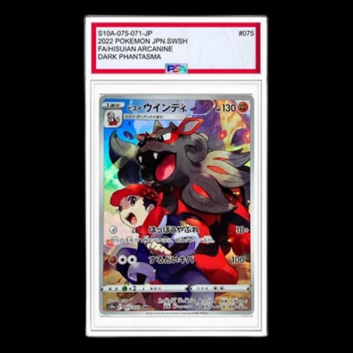 Pokemon Dark Fantasma [s10a 075/071] 'Hisuian Arcanine CHR'