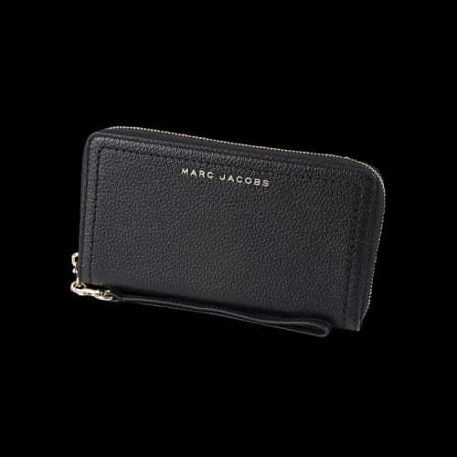 Marc Jacobs Groove Slg Wristlet Continental Wallet Black