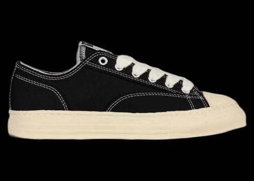 Maison Mihara Yasuhiro Roy Past Sole Canvas Low Black