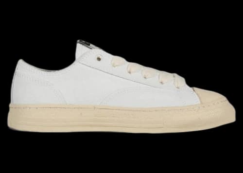 Maison Mihara Yasuhiro Roy Past Sole Canvas Low White