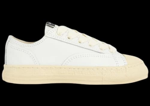 Maison Mihara Yasuhiro Trent Leather Low White