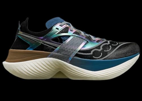 Saucony Endorphin Elite Winter Tech Caviar Mirage