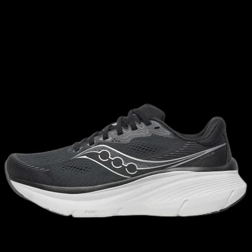 Saucony Guide 19 Wide 'Black Silver'