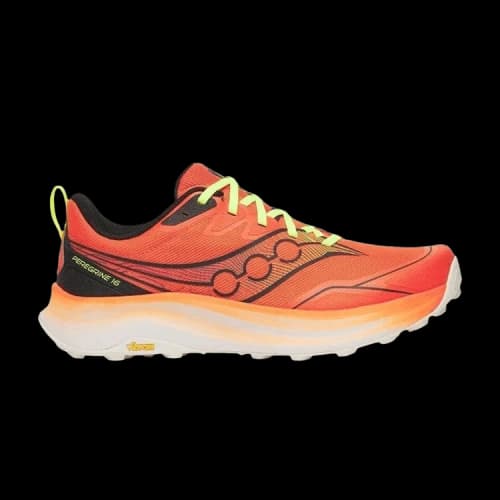 Saucony Peregrine 16 'Fire Black'
