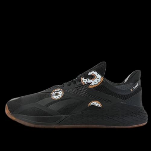 Reebok Nano X Black Training Shoes 'Black White'
