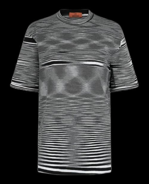 M Missoni Abstract Striped T-shirt Multi