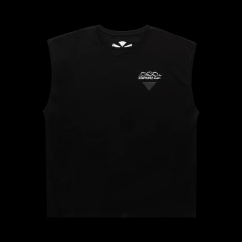 Acronym Supima Cotton Sleeveless Tee 'Black'