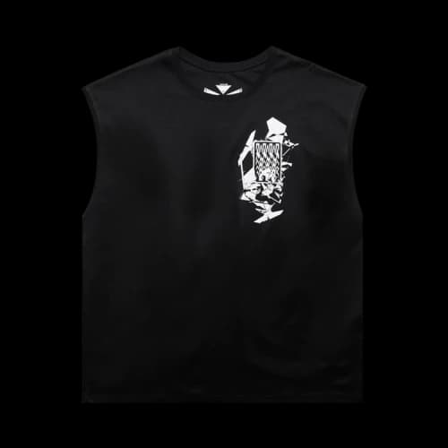 Acronym Supima Cotton Sleeveless Tee 'Black'