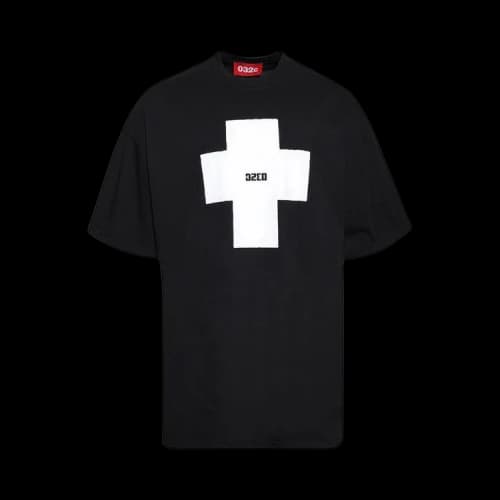 032C Point Zero Oversized T-Shirt 'Washed Black'