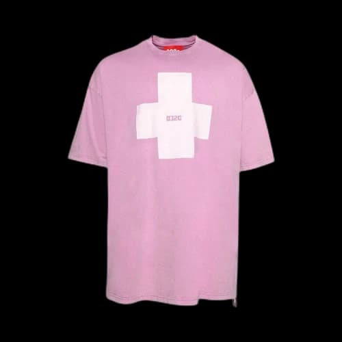 032C Point Zero Oversized T-Shirt 'Faded Pink'
