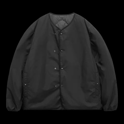 nanamica Reversible Down Cardigan 'Black'