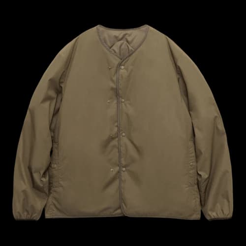 nanamica Reversible Down Cardigan 'Brown'