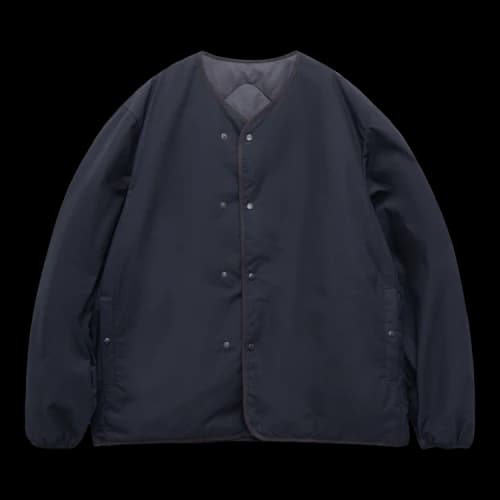 nanamica Reversible Down Cardigan 'Navy'