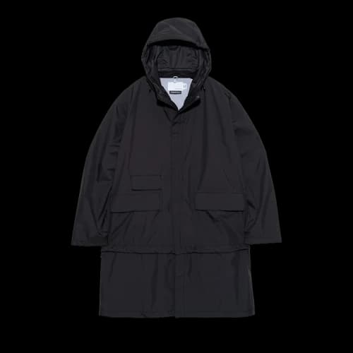 nanamica PERTEX Shield 2Way Travel Coat 'Black'