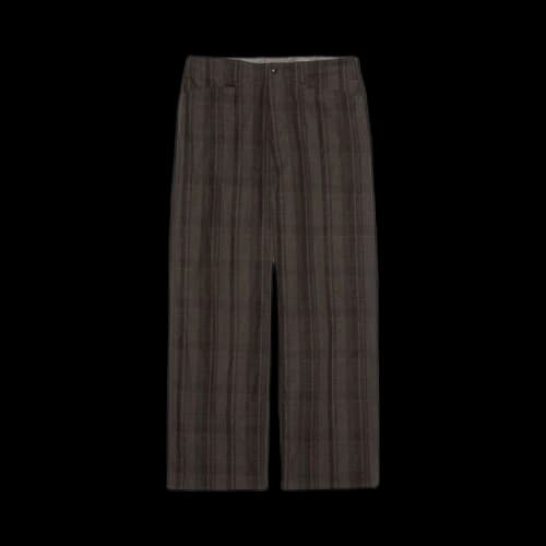 nanamica Plaid Dock Pants 'Brown'