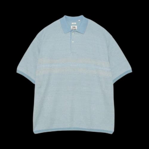 nanamica Polo Sweater 'Sax'