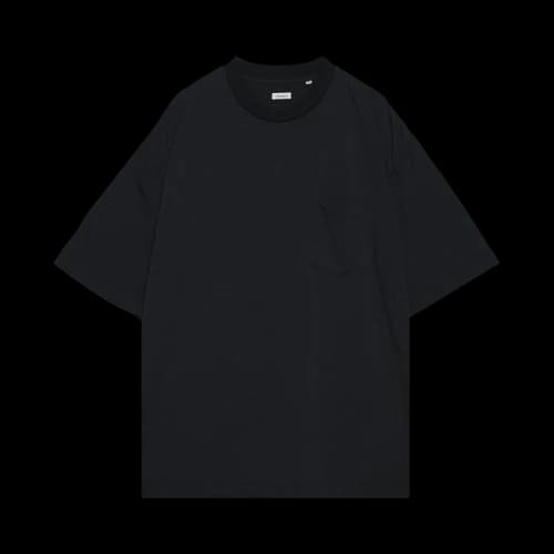 nanamica Polyester Jersey Pocket Tee 'Black'