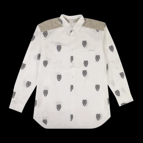 Comme des Garçons SHIRT Mask Button-Down Shirt 'White'