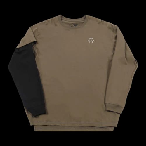 Acronym Long-Sleeve T-Shirt 'RAF Green/Black'